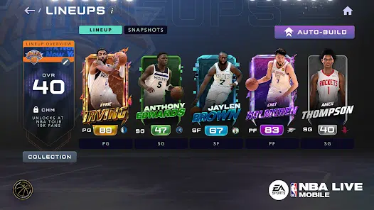 NBA LIVE Mobile Screenshot No.2