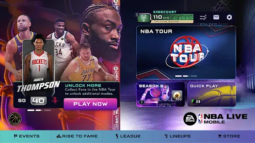 NBA LIVE Mobile Screenshot No.5